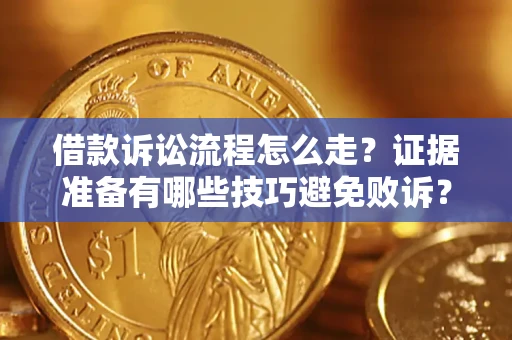 济南借款诉讼流程怎么走？证据准备有哪些技巧避免败诉？