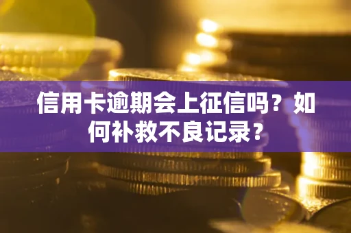 济南信用卡逾期会上征信吗？如何补救不良记录？