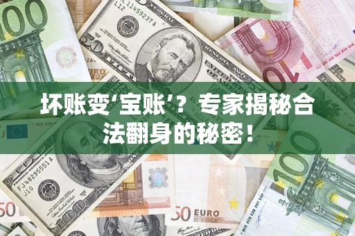 济南坏账变‘宝账’？专家揭秘合法翻身的秘密！