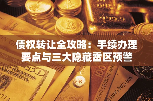 济南债权转让全攻略：手续办理要点与三大隐藏雷区预警