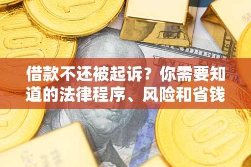 济南借款不还被起诉？你需要知道的法律程序、风险和省钱技巧