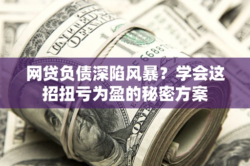 济南网贷负债深陷风暴？学会这招扭亏为盈的秘密方案